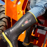 Skellerup Quatro Non-Insulated Safety Knee Gumboot