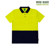 Work-Guard Recycled Hi Vis Non Taped Polo