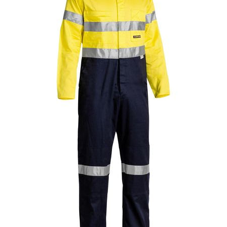 Bisley Taped Hi Vis Lightweight Coverall
