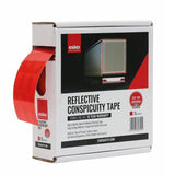 ESKO premium Conspicuity Tape, ECE 104 certified, Red, 50mm x 45.72m