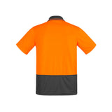Syzmik Mens Hi Vis Comfort Back S/S Polo