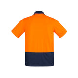 Syzmik Mens Hi Vis Comfort Back S/S Polo