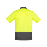 Syzmik Mens Hi Vis Comfort Back S/S Polo