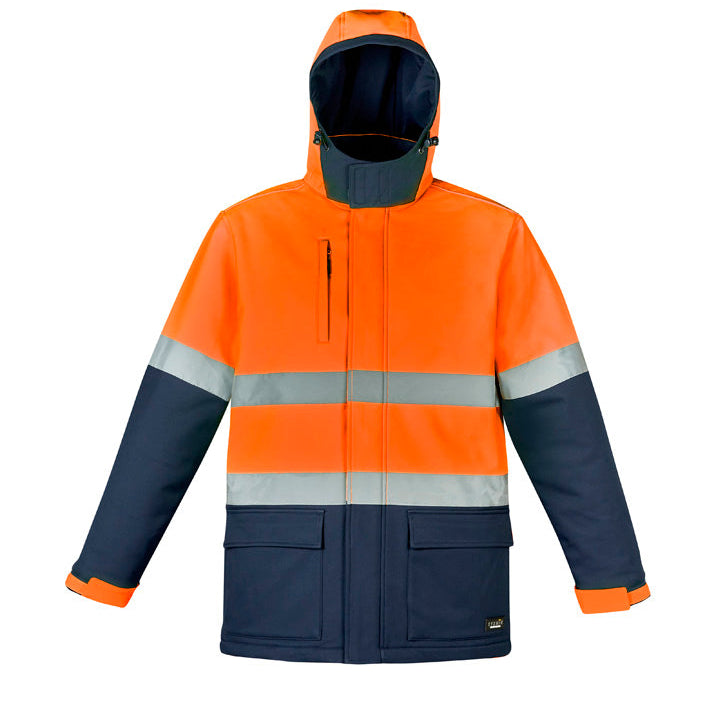 Syzmik Unisex Hi Vis Antarctic Softshell Taped Jacket