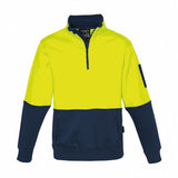 Syzmik Unisex Hi Vis 1/2 Zip Pullover