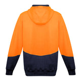 Syzmik Unisex Hi Vis Textured Jacquard Hoodie