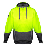 Syzmik Unisex Hi Vis Textured Jacquard Hoodie