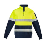 Syzmik Unisex Hi Vis 1/4 Zip Pullover - Hoop Taped