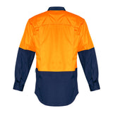 Syzmik Mens Rugged Cooling Hi Vis L/S Shirt