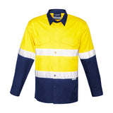 Syzmik Mens Rugged Cooling Hi Vis Taped L/S Shirt