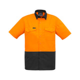 Syzmik Mens Rugged Cooling Hi Vis S/S Shirt