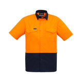 Syzmik Mens Rugged Cooling Hi Vis S/S Shirt