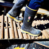 Skellerup Quatro Non-Insulated Safety Knee Gumboot