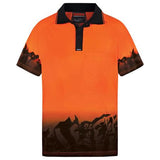 Bison Printed Day Only Polos