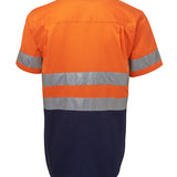 JB's Wear Hi Vis Short Sleeve Cotton Shirt 6HSS