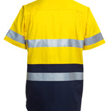 JB's Wear Hi Vis Short Sleeve Cotton Shirt 6HSS