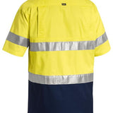 Bisley Hi Vis Taped Short Sleeve Lightweight Shirt
