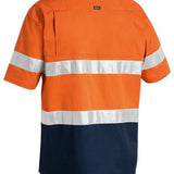 Bisley Hi Vis Taped Short Sleeve Lightweight Shirt