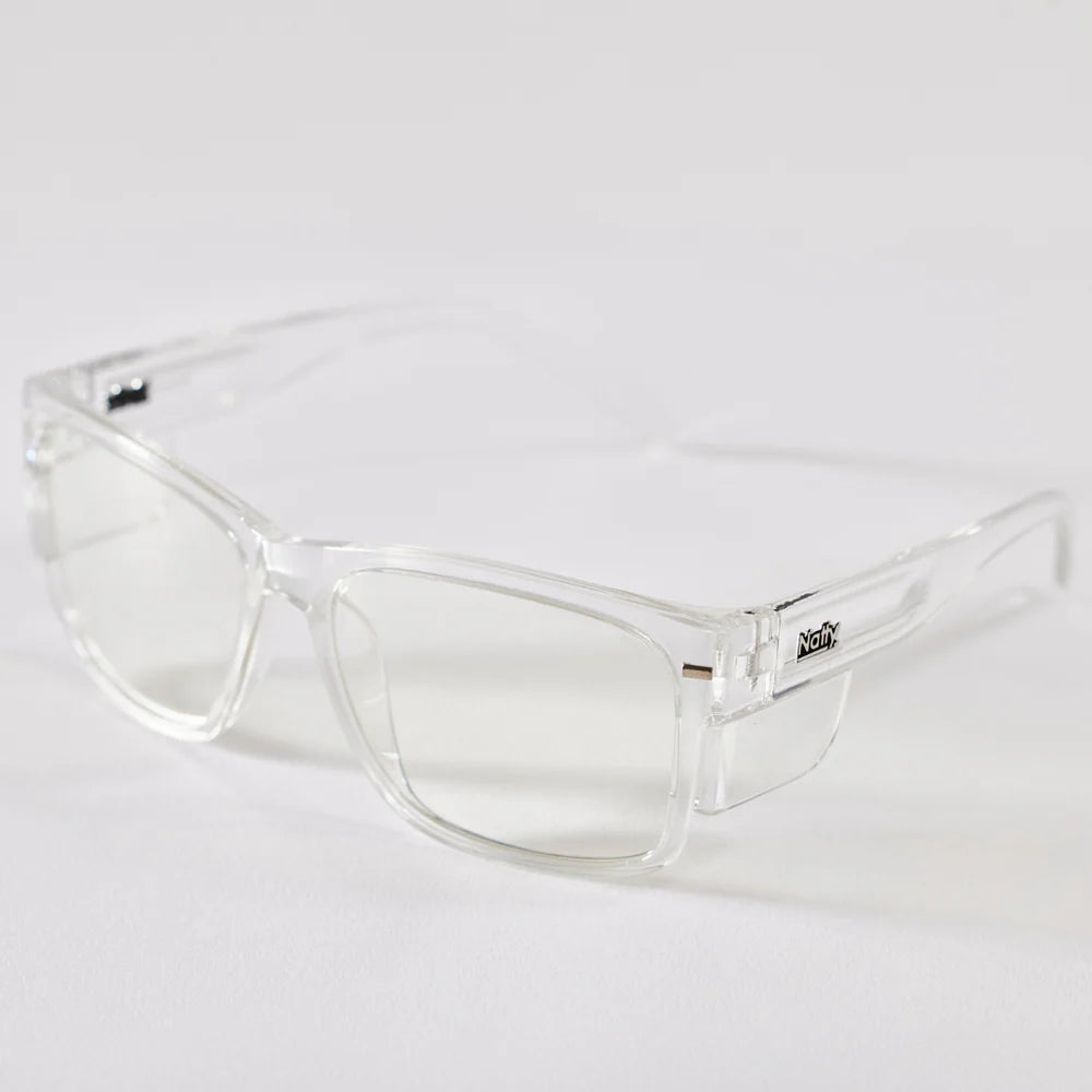 Natty Big Kenneth Clear Lens Safety Glasses