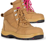 JB's Ladies Atrax Zip Safety Boots