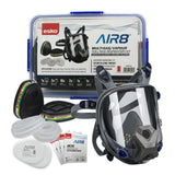 Esko AIR8 Full Face Multi-Gas Respirator Clipbox Kit