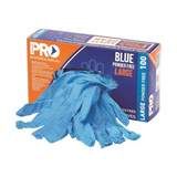 BLUE Powder Free Nitrile Gloves