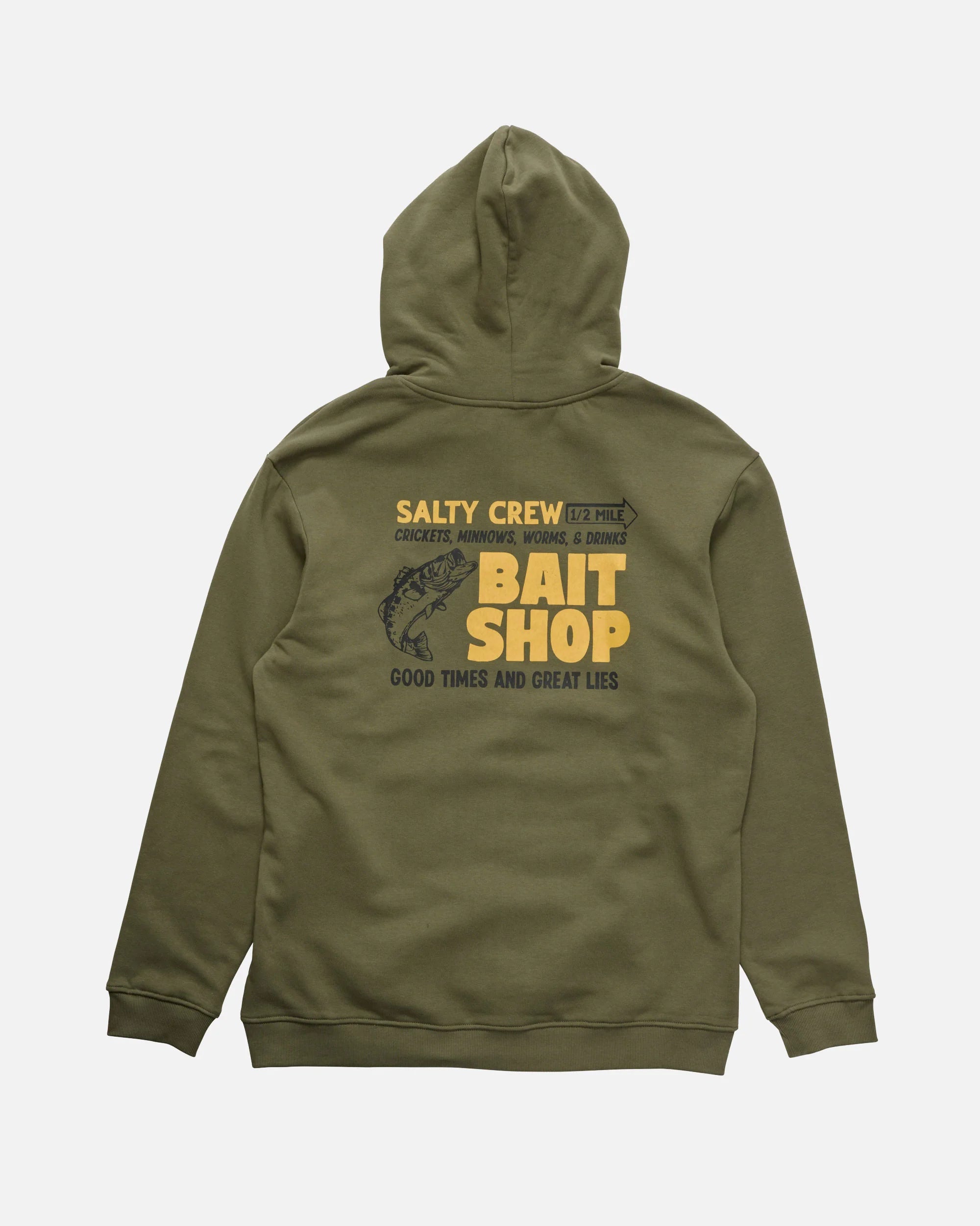 Salty Crew Bait Shop Fleece Hood