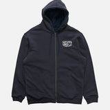 Salty Crew Big Blue Full Zip Through Fleece Hoodie
