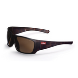 Sahara Safety Glasses, Matt Tortoiseshell Frame, Polarised Bronze Lens