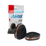 Esko AIR8 Full Face Spray Paint Respirator A2/P2 Clipbox Kit