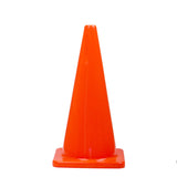 Orange PVC Plain Cone 700mm non reflective