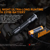 Fenix TK16 V2.0 Rechargeable Tactical Flashlight