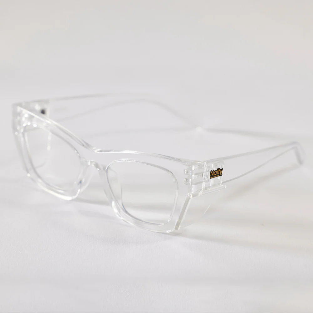 Natty Browse Clear Lens Safety Glasses