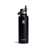 21oz (621ml) Standard Mouth Flex Straw Hydro Flask