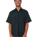 Bisley Cotton Short Sleeve Drill Shirt BS1433