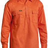 Bisley Closed Front Drill Shirt