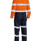 Bisley Taped Hi Vis Drill Coverall