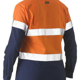 Bisley Recycled Women's Hi Vis Drill Shirt