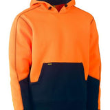 Bisley Hi Vis Fleece Hoodie Pullover