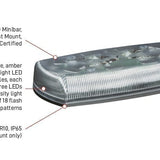 REFLEX LED Minibar, 8 x High Intensity LED Modules, Permanent Mount