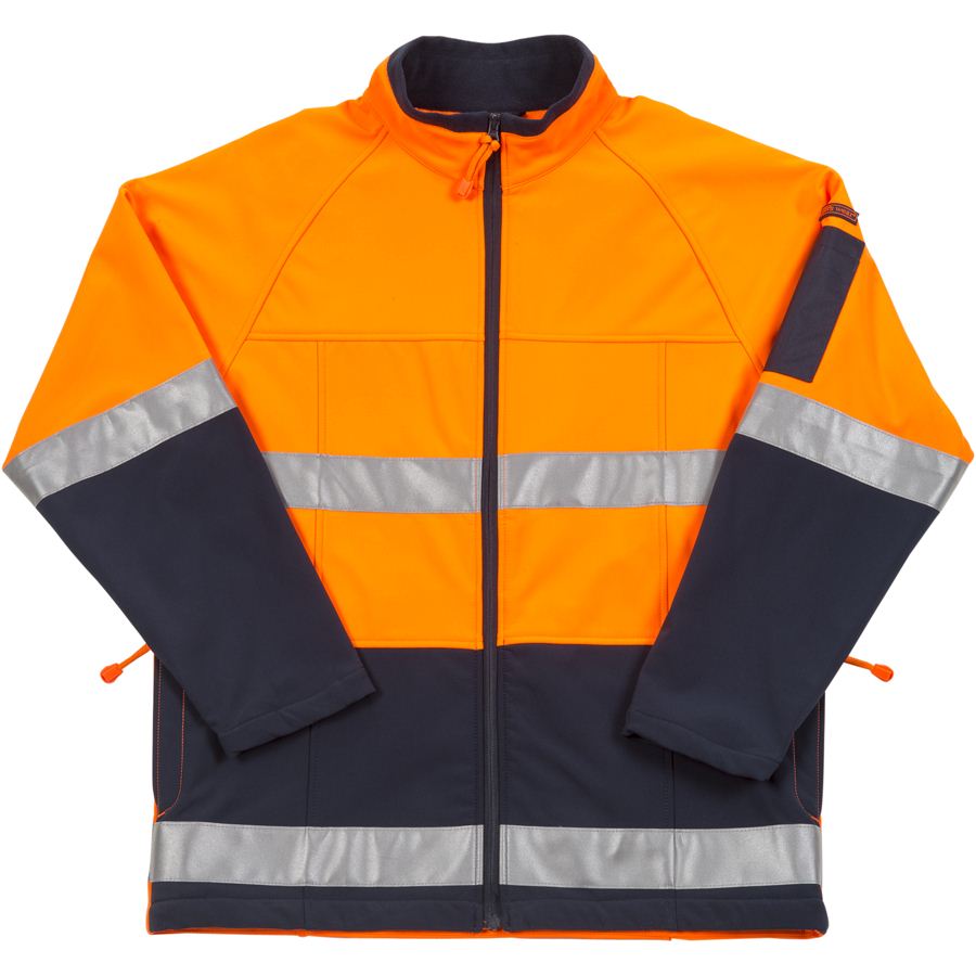Warnschutz Softshell Jacke Mit Aufdruck Nach Wunsch In Reflex Silber In Orange Warnschutz Softshell Jacke Mit Aufdruck Nach Wunsch In Reflex Silber In Orange