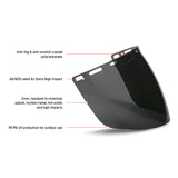 Tuff-Shield Shade 5 Smoke Wielding Visor designed to fit TS-BG or HHBGE
