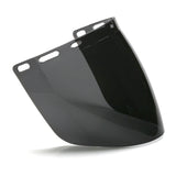 Tuff-Shield Smoke Visor to suit TS-BG, or HHBGE, anti-fog coated