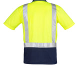 Syzmik Mens Hi Vis Spliced S/S Polo - Shoulder Taped