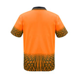 Syzmik Mens Hi Vis Tracks Polo