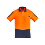 Syzmik Mens Hi Vis Flux S/S Polo