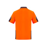 Syzmik Mens Hi Vis Reinforced Squad S/S Polo