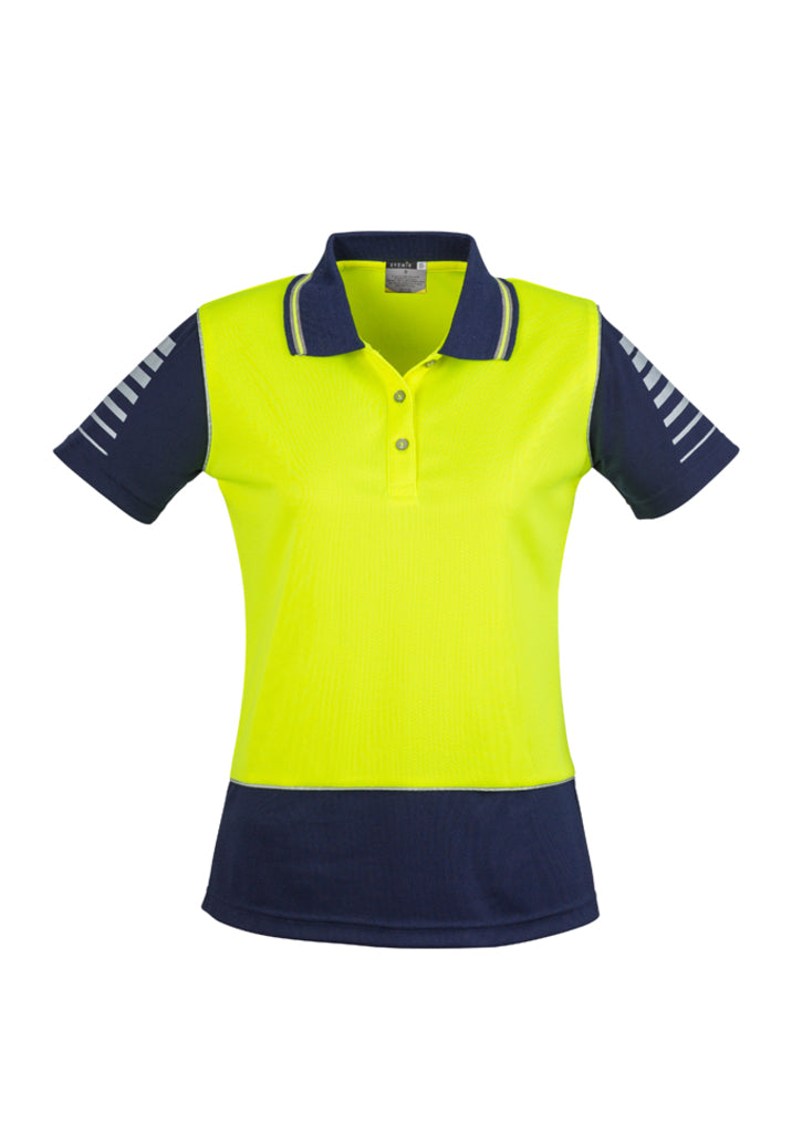 Syzmik Womens Hi Vis Zone Polo