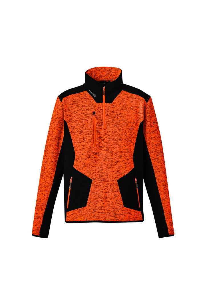 Syzmik Unisex Streetworx Reinforced Knit 1/4 Zip Pullover