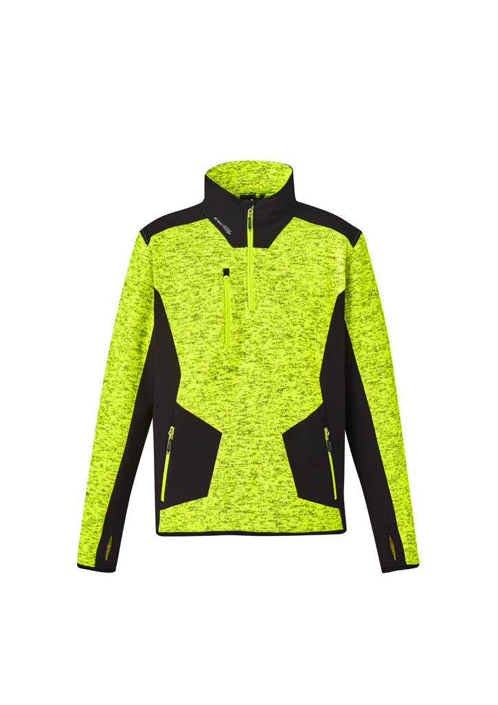Syzmik Unisex Streetworx Reinforced Knit 1/4 Zip Pullover